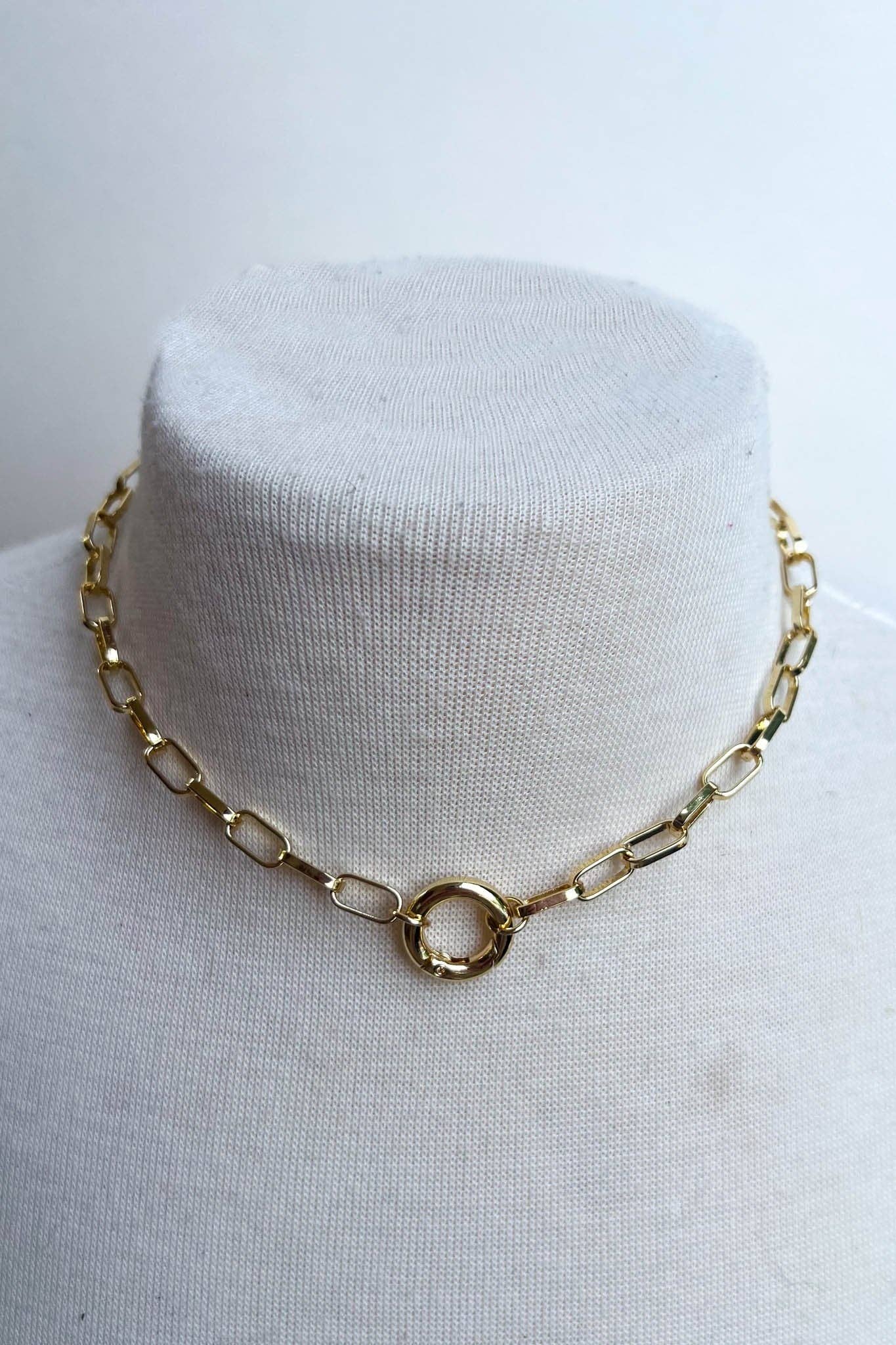 Gold Short Necklaces