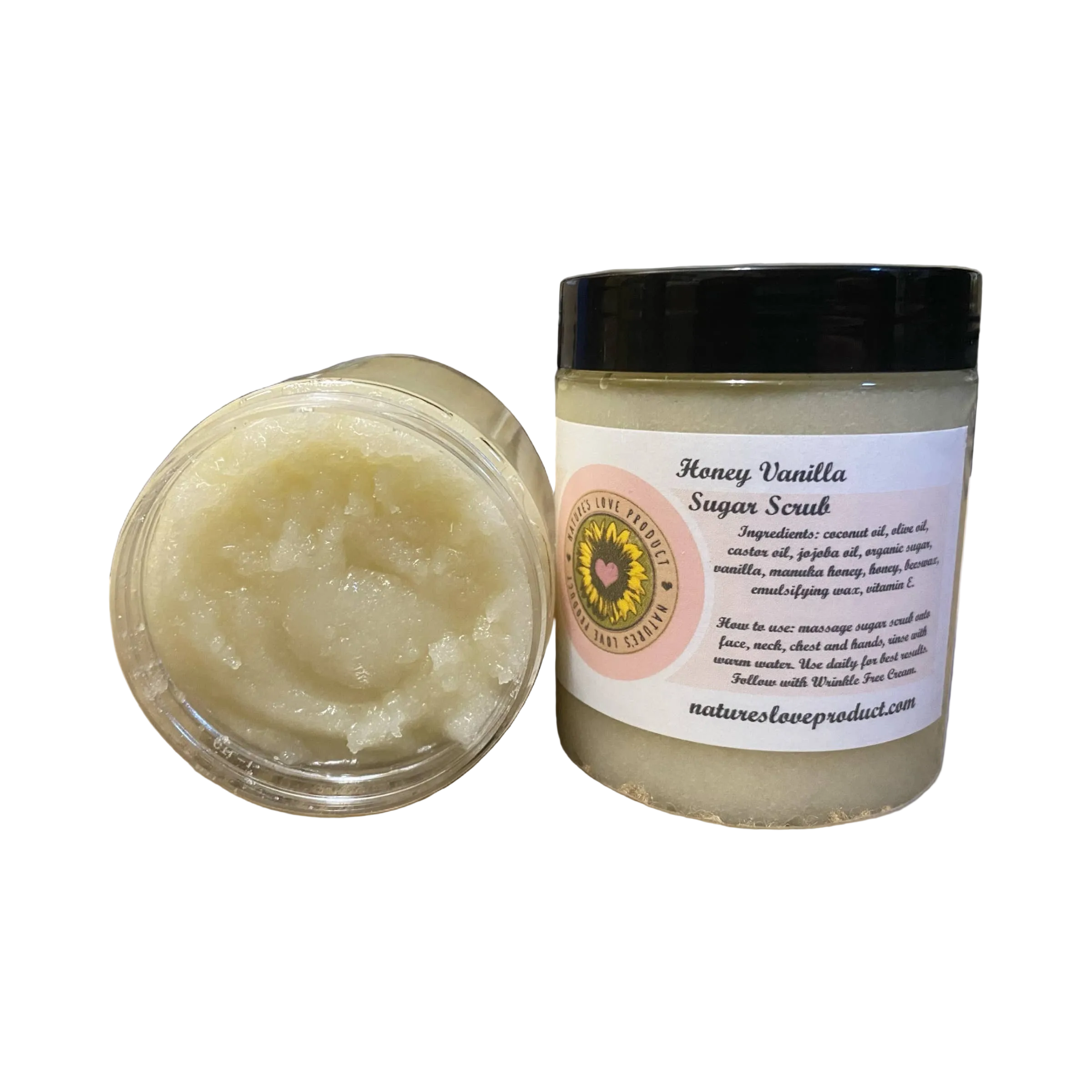 Honey Vanilla Sugar Face Scrub 
