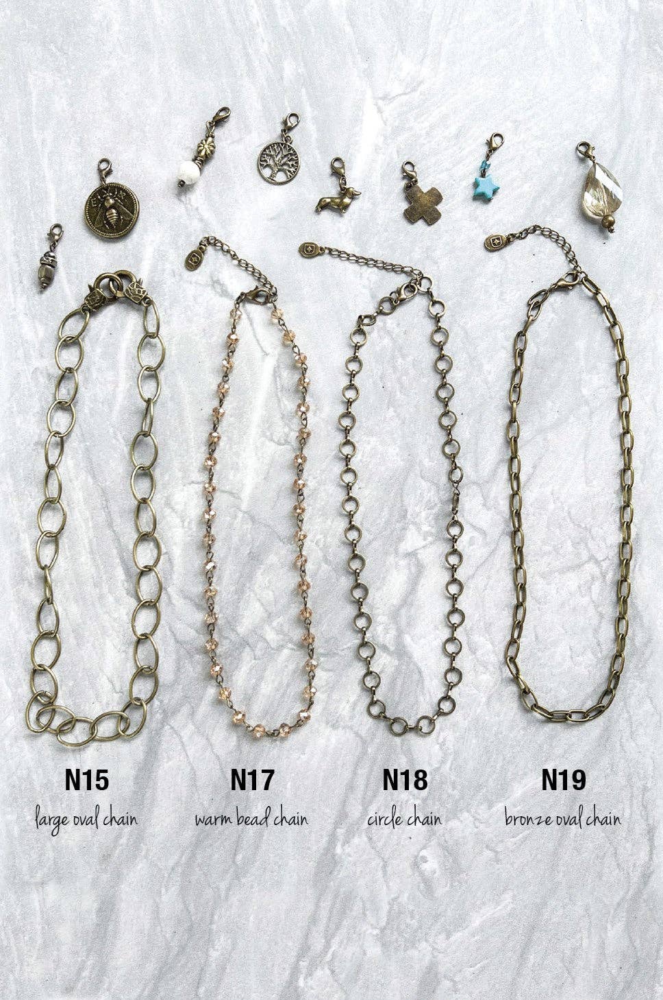 Bronze Short Necklaces