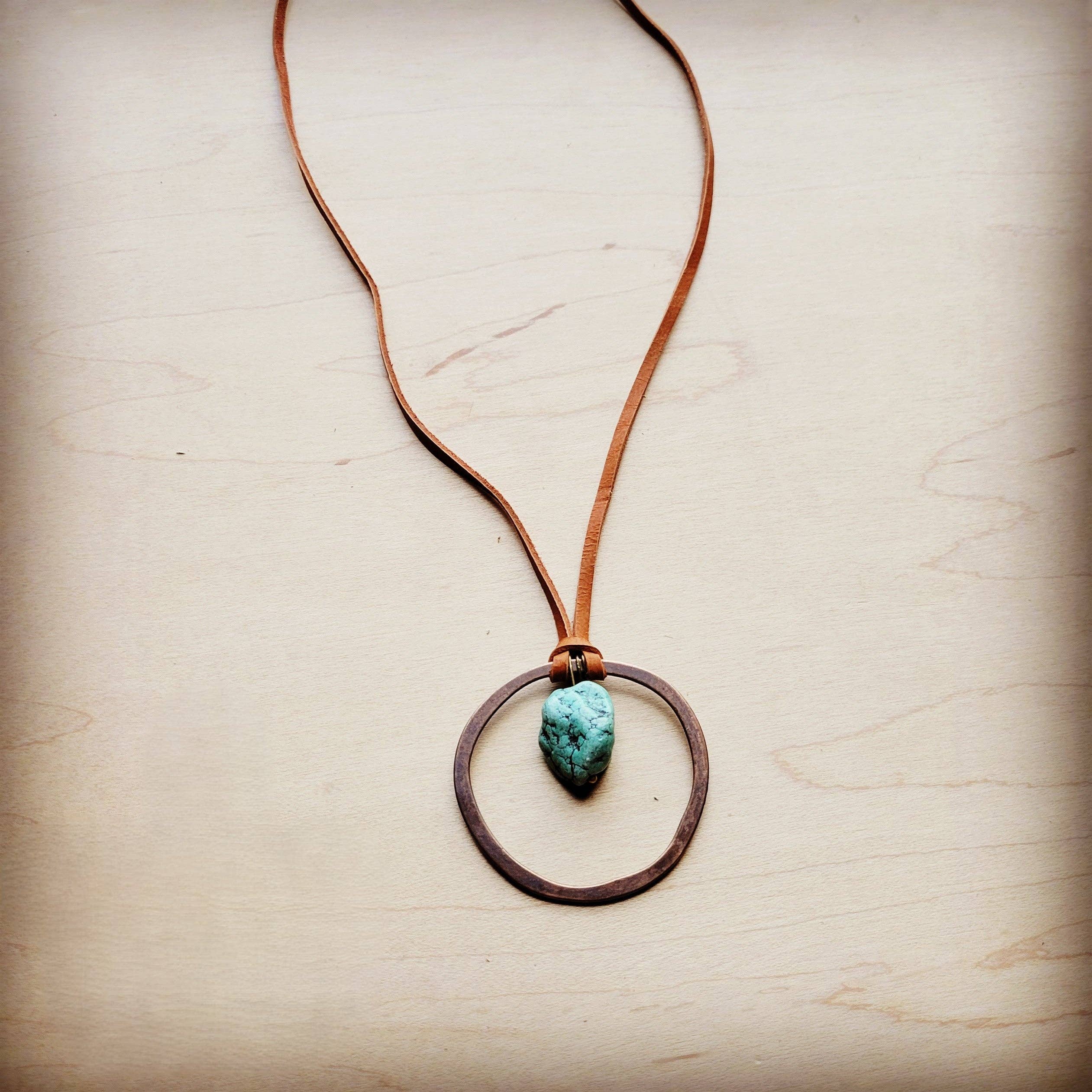 Leather Cord Necklace