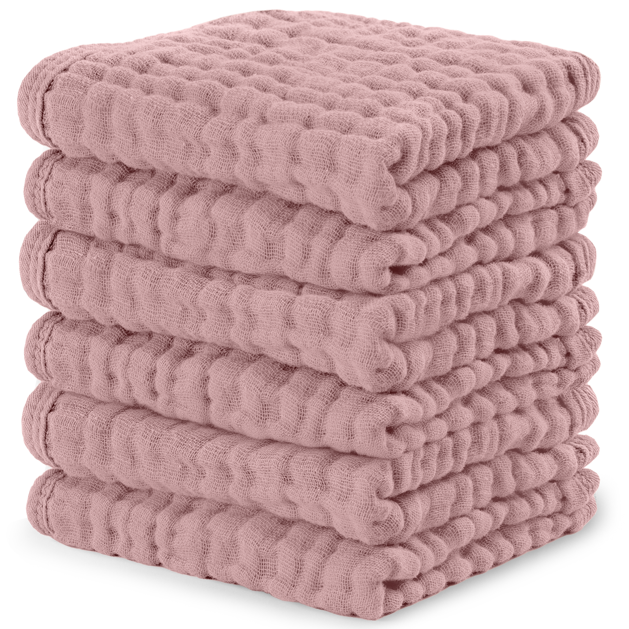 Comfycubs | 
Muslin Baby Washcloths, Soft 10"x10" ( 6 Pack)